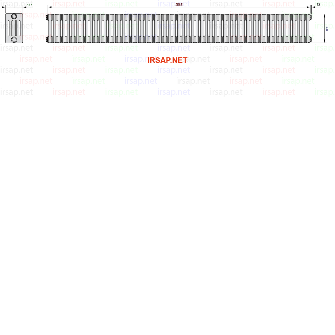 Радиатор IRSAP Tesi 50350/57 T12 CL 01